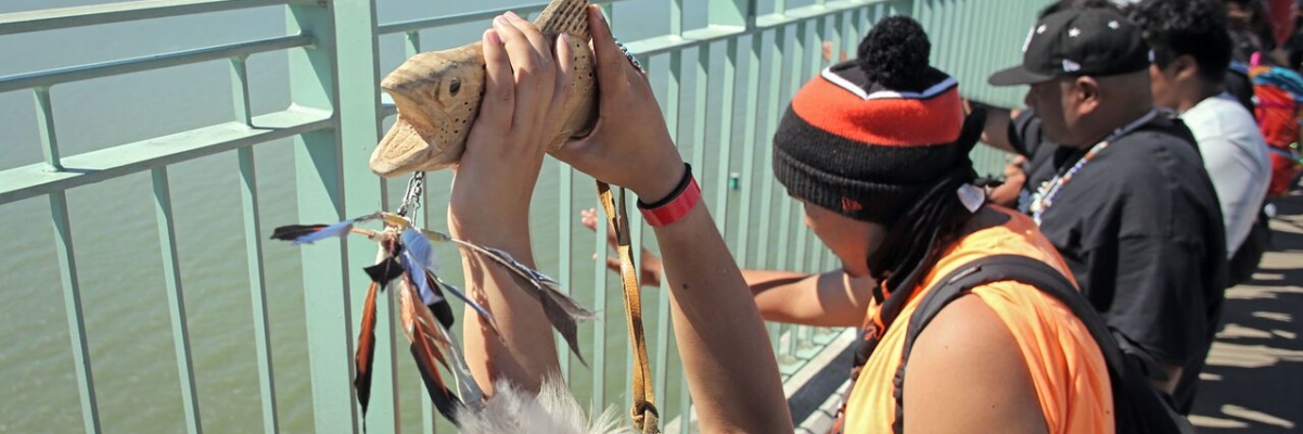Of a Dam, Ceremony and Salmon